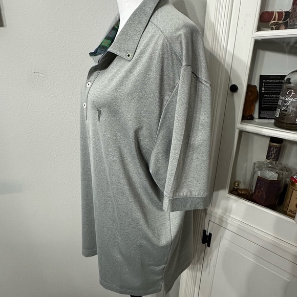 William Murray Golf Gray Polo with Relaxed Fit - Picture 3 of 7